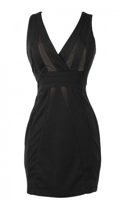 Noir Desir Crossover Designer Dress